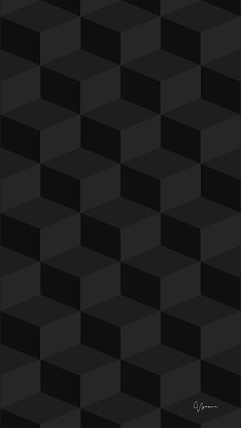 3d Black Android Pattern Usama Hd Phone Wallpaper Peakpx - Black 3d Wallpaper For Android