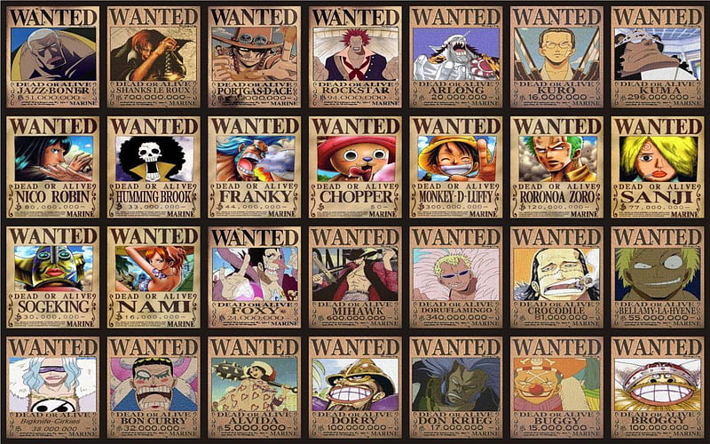 Bounty One Piece, Shanks Bounty, HD wallpaper