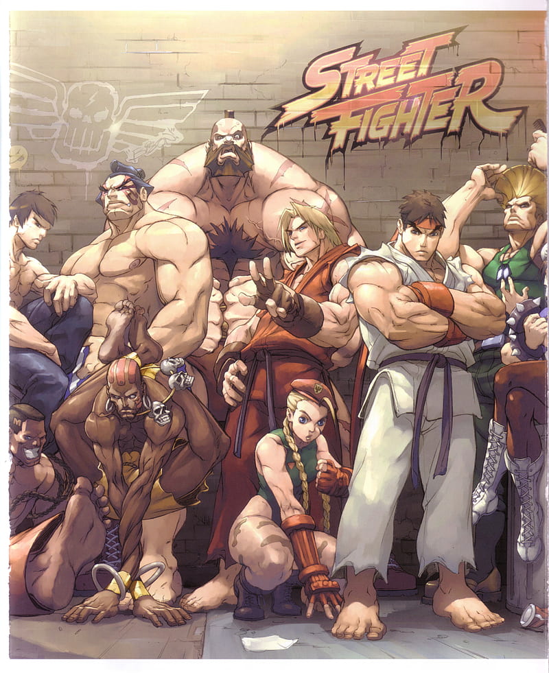 Street Fighter, cammy white, chun-li, dee jay, dhalsim, e honda, fei-long, guile, ken masters, ryu, zangief, HD phone wallpaper