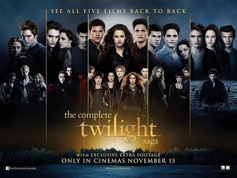 Twilight, New Moon,Eclipse,Breaking Dawn, Breaking Dawn, New Moon, entertainment, Twilight, movies, Eclipse, Twilight Saga, HD wallpaper