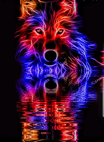 Free download Neon Wolf Wallpaper 54 images [1920x1200] for your Desktop,  Mobile & Tablet | Explore 60+ Wolf Pictures Wallpaper | Wolf Wallpapers,  Wolf Backgrounds, Wolf Wallpaper Pictures