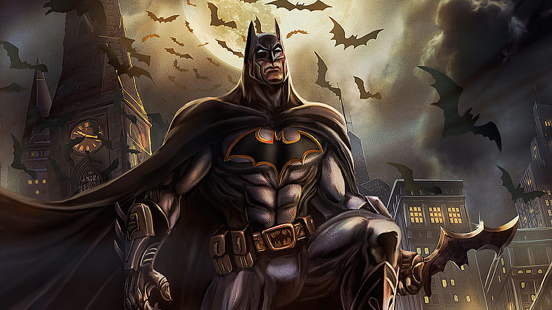 Comics Batman 4k Ultra HD Wallpaper by angerylettuce