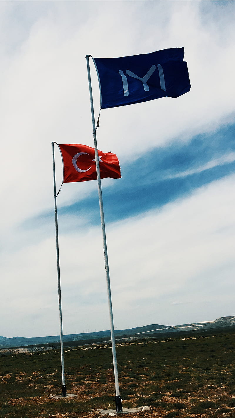 TURK, ay, flag, flag, kayi, osmanli, turk bayragi, turkish, turk bayragi, turkish, HD phone wallpaper