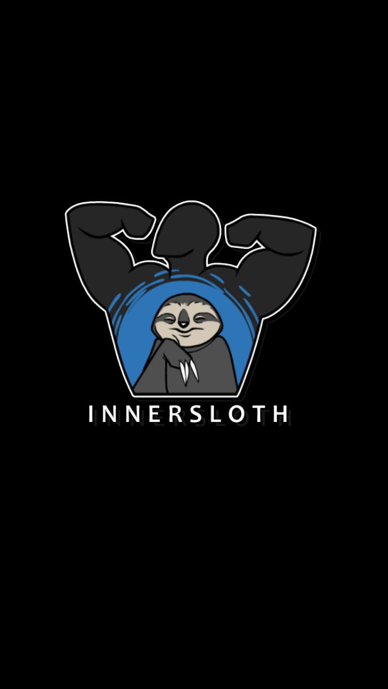 InnerSloth Logo, among, among us, henry, inner, sloth, stickmin, us, HD phone wallpaper