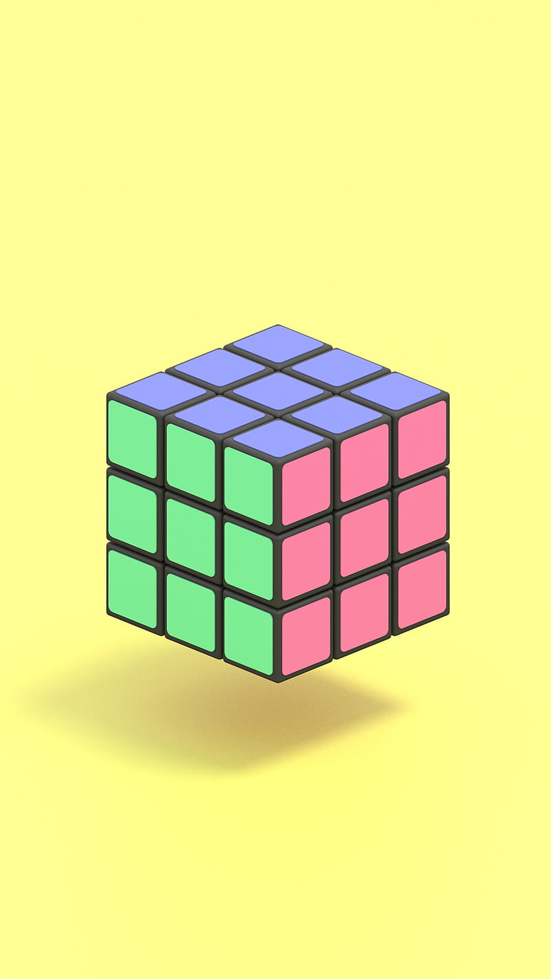 Rubiks Inspired Cubes  Neon Live Wallpaper  free download