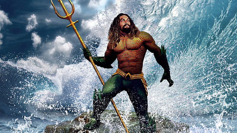 Aquaman 2020 Jason Momoa, aquaman, superheroes, artwork, artist, artstation, HD wallpaper