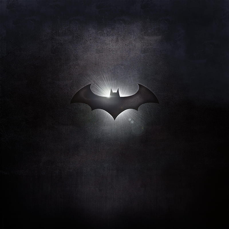 Batman Dark, black, gold hero, injustice, knight, logo, super, HD phone wallpaper