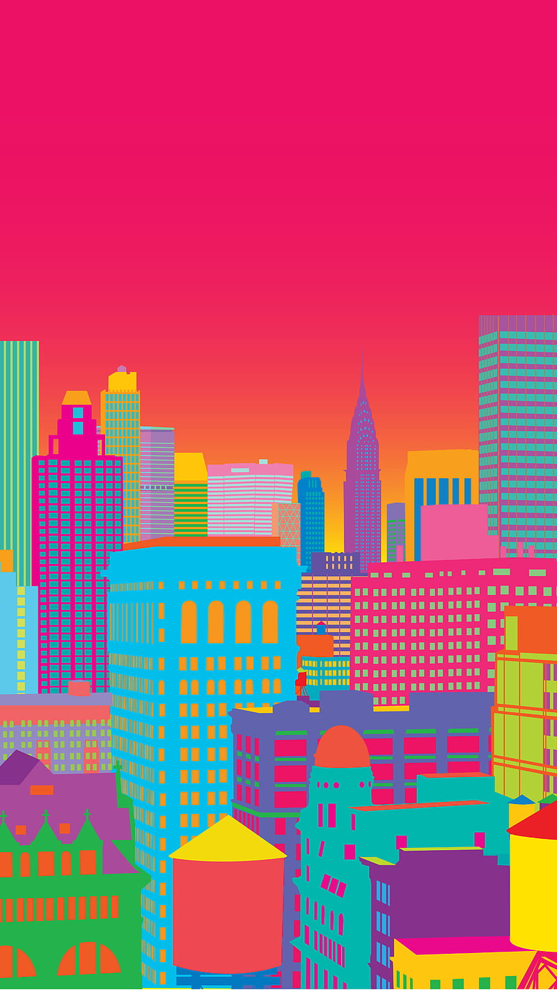Flatiron District, Yoni, architecture, art, manhattan, new york, ny, nyc, skyline, yoni alter, HD phone wallpaper