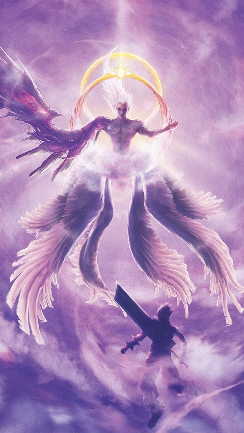 sephiroth one winged angel