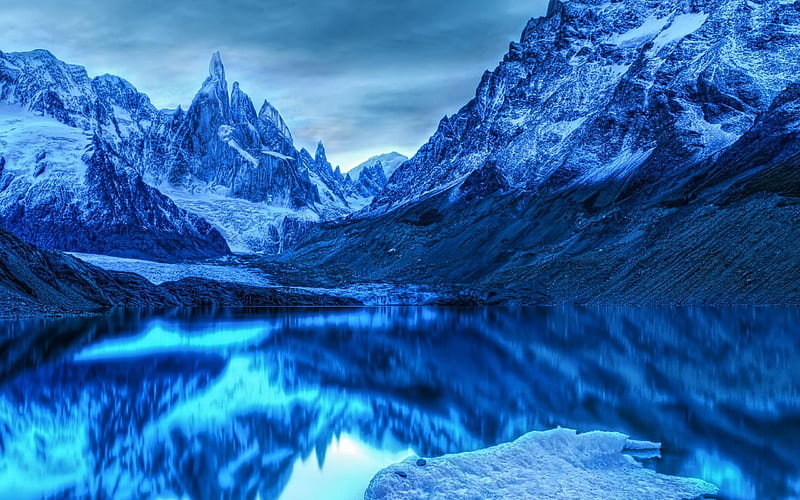 Amazing Blue-Nature Landscape, HD wallpaper