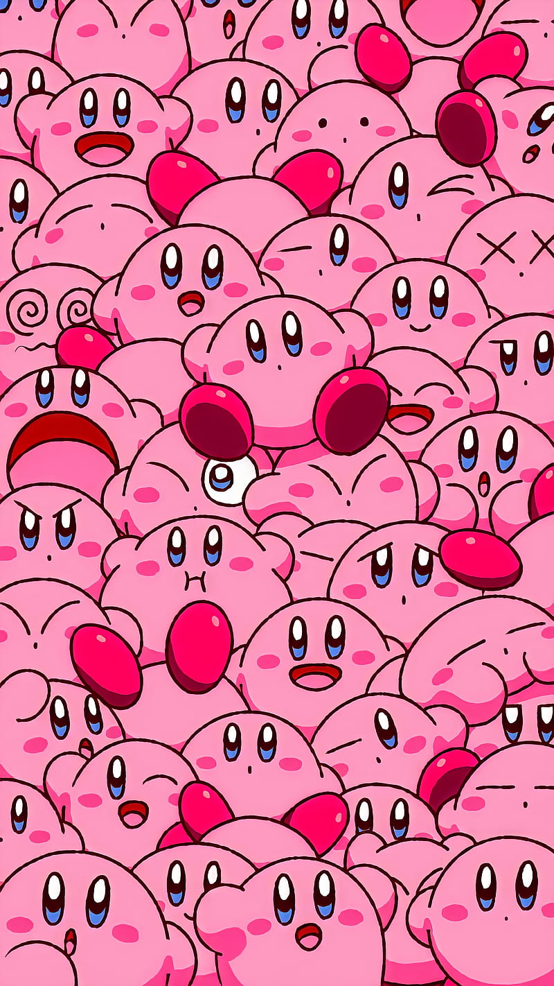 Kirby, anime, game, nintendo, HD phone wallpaper | Peakpx