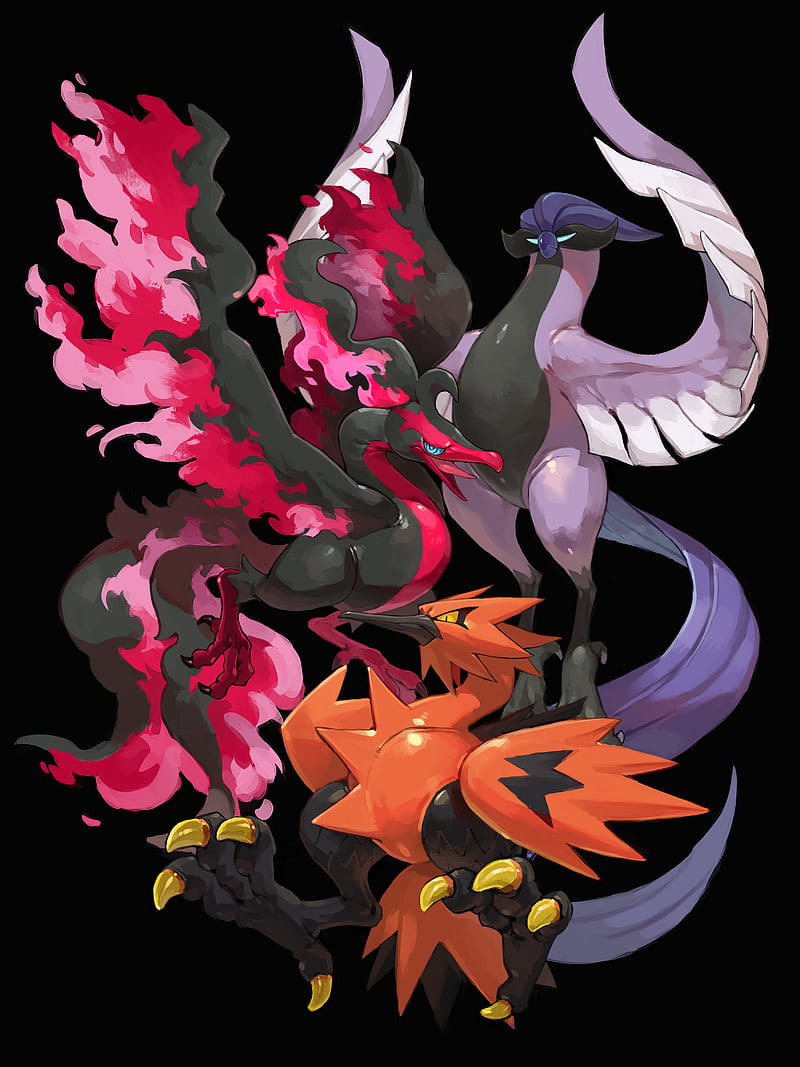 Legendary Pokemon Moltres Drawing - Wallpaper - Image Chest - Free