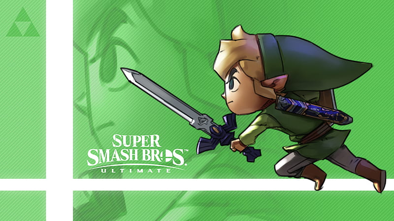 Video Game, Super Smash Bros. Ultimate, Toon Link, HD wallpaper