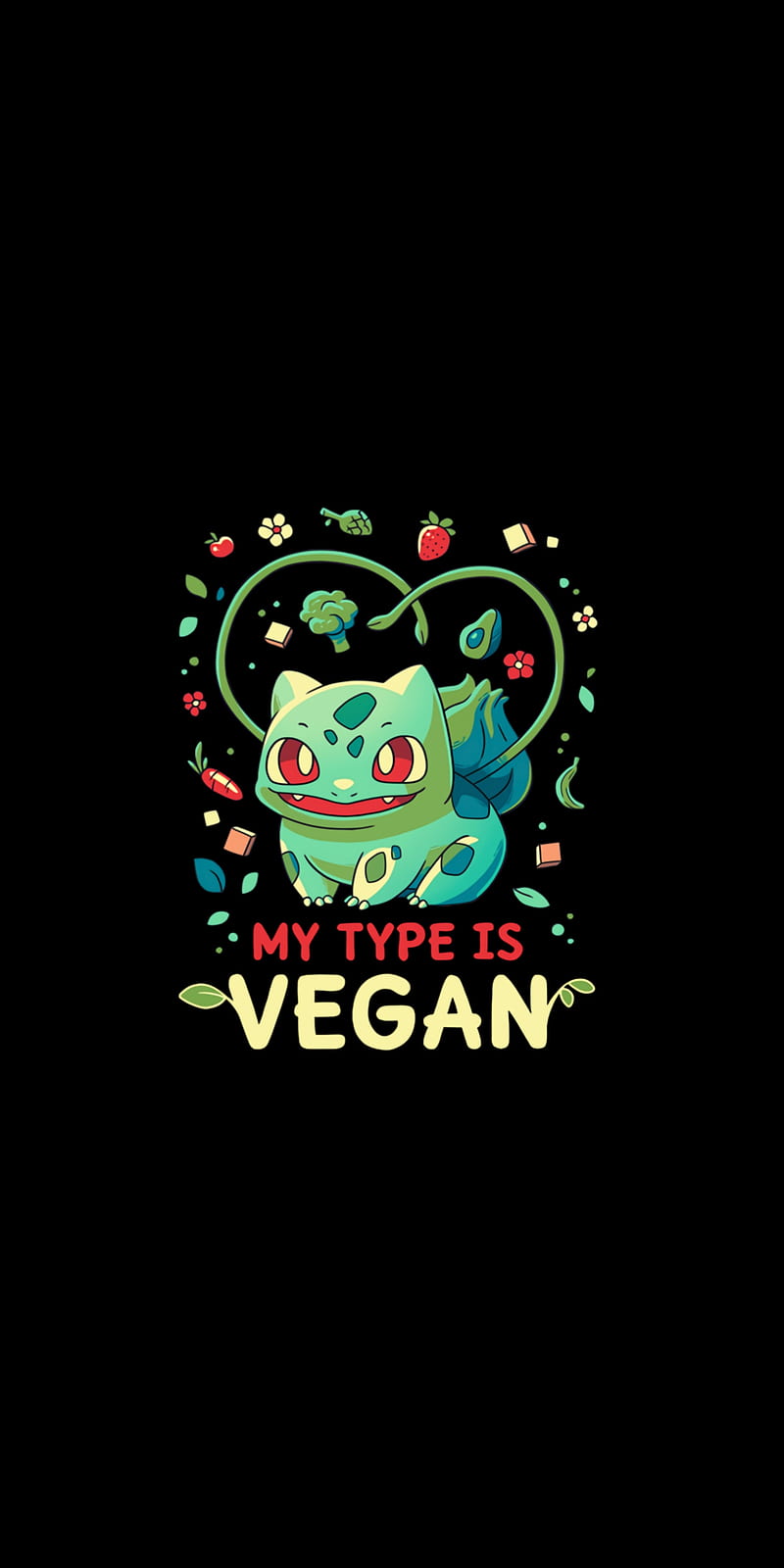 Vegan Type, pokemon, HD phone wallpaper