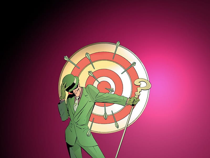 The Riddler, Batman, DC Comics, Comics, Superheroes, Villains, HD wallpaper