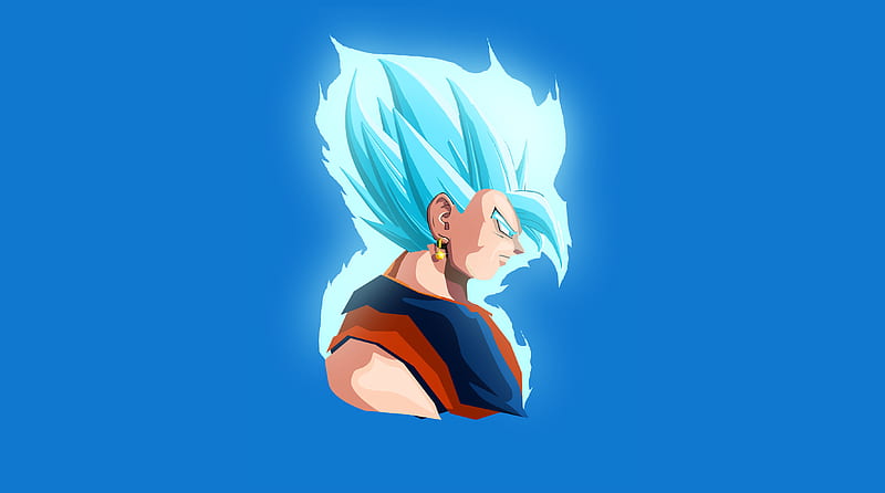 ArtStation - Dragon ball super Vegito blue