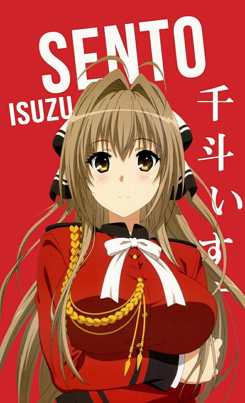 Isuzu Sento , amagi brilliant park, anime, girl, manga, romance, school, sento, HD phone wallpaper