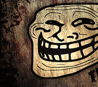 Troll Face HD Wallpaper - Vibrant Meme Background by robokoboto