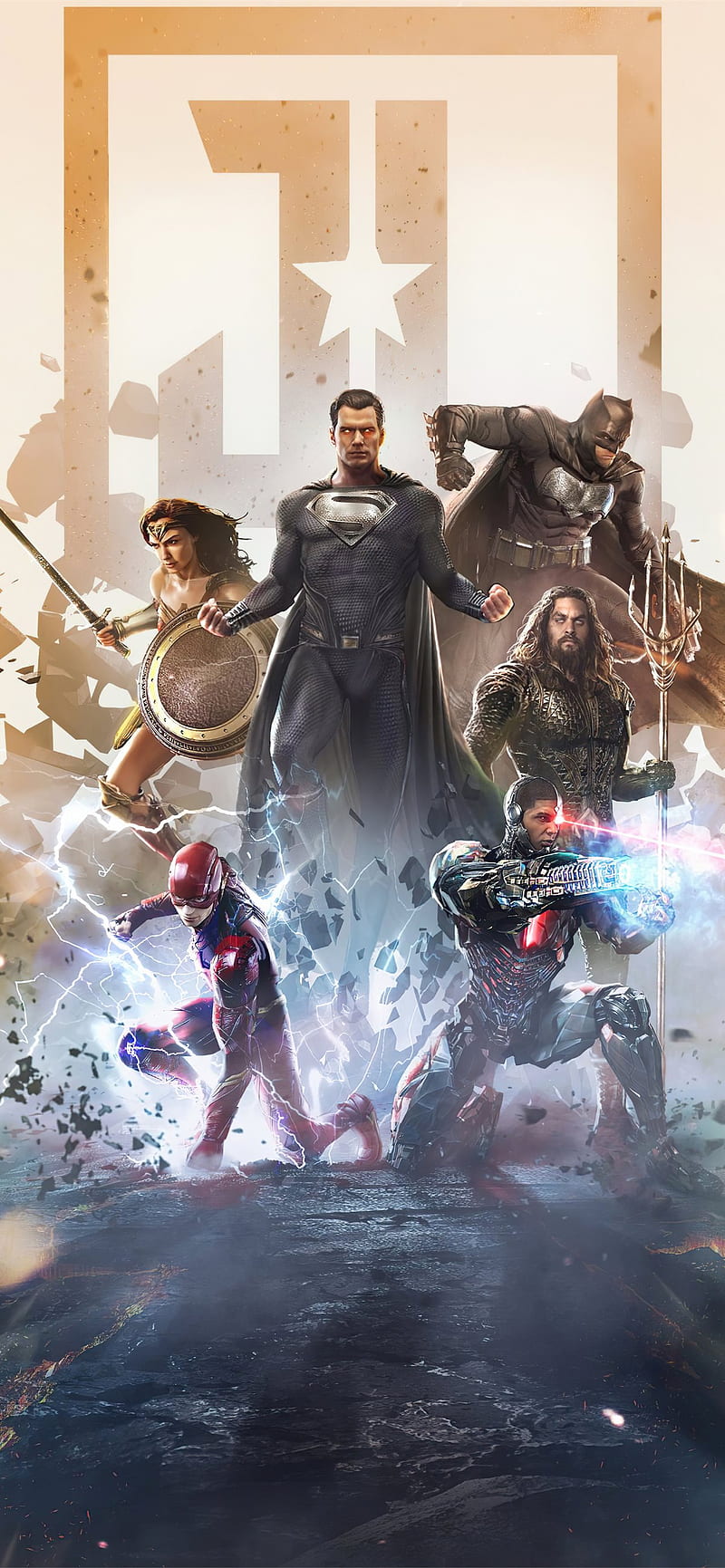 justice league unite again iPhone 12, Justice League and Avengers, HD phone wallpaper