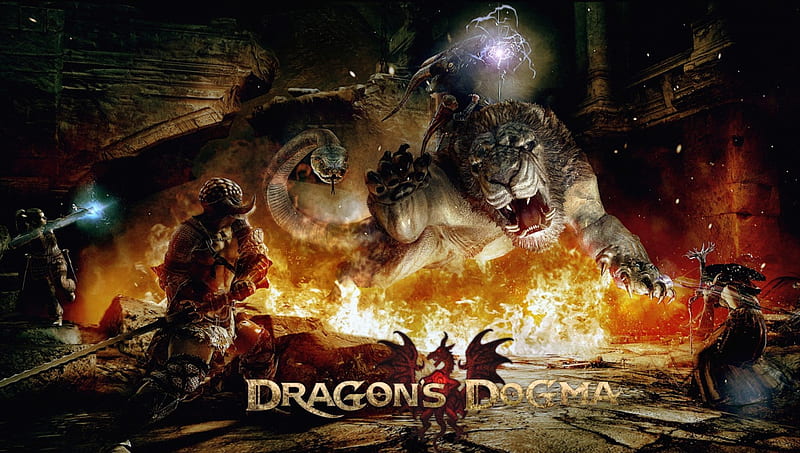 Dragon's dogma, game, fantasy dragons dogma, HD wallpaper