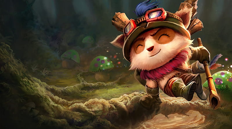 Teemo, Teemo League Of Legends LOL, game, pc, league of legends, HD wallpaper