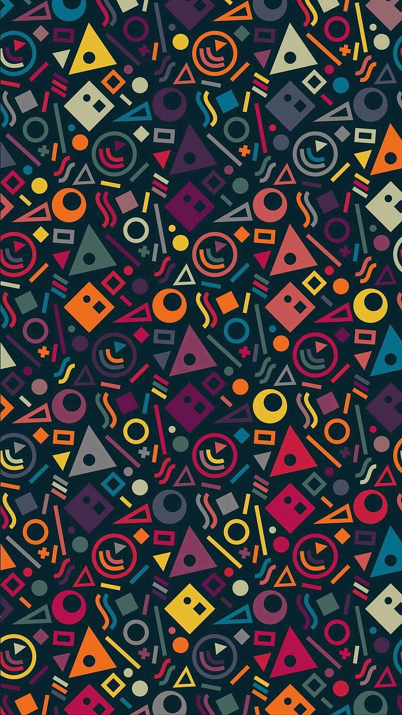random, abstract, forma, cube, triangle, creative, pattern, HD phone wallpaper