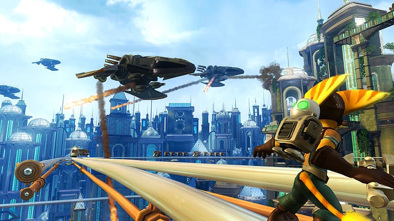 Video Game, Ratchet & Clank, Ratchet & Clank Future: Tools Of Destruction, HD wallpaper