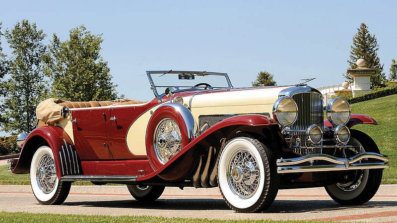 1933 Duesenberg La Grande Phaeton, 33 duesenberg, phaeton, elegant, grande, antique, la, car, convertible, classic, 1933, luxury, vintage, HD wallpaper