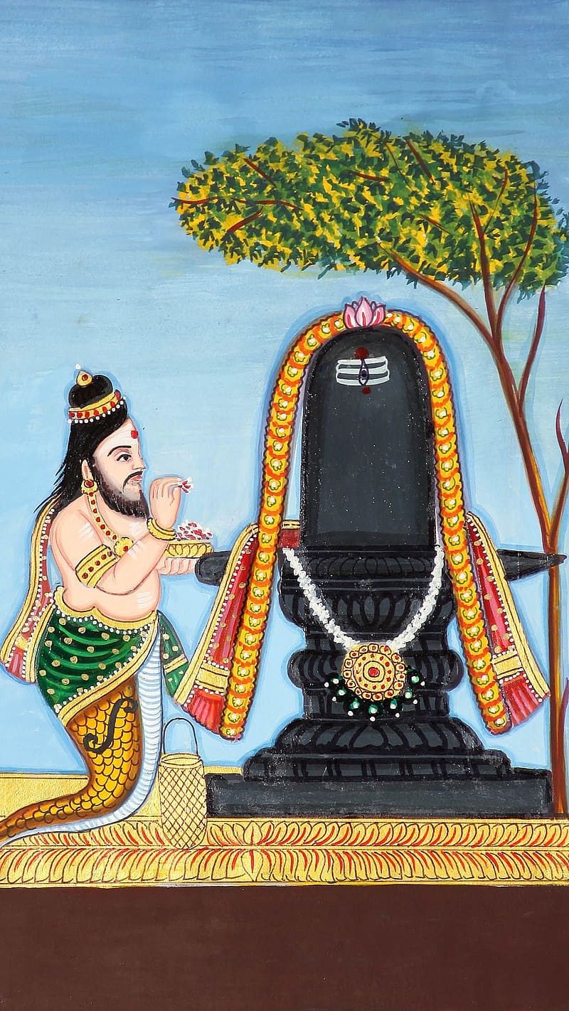 Shivling, Painting, lord shiva, god, mahadev, bhakti, HD phone ...