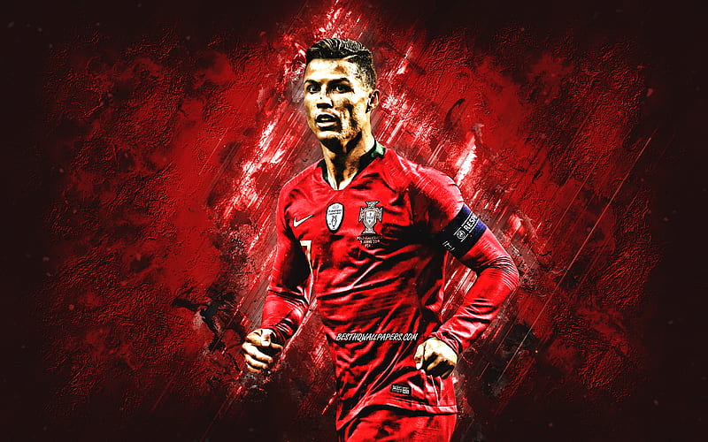 Download Burning Football Legend Cristiano Ronaldo Cool Digital Art  Wallpaper