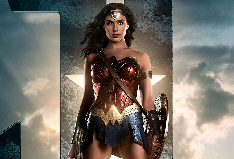 Wonder Woman Justice League 2017, justice-league, wonder-woman, 2017-movies, movies, super-heroes, HD wallpaper