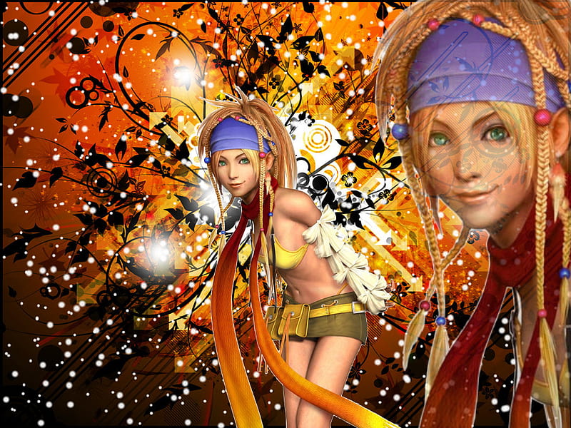 Simply Rikku, awesome, rikku, final fantasy, fan, HD wallpaper