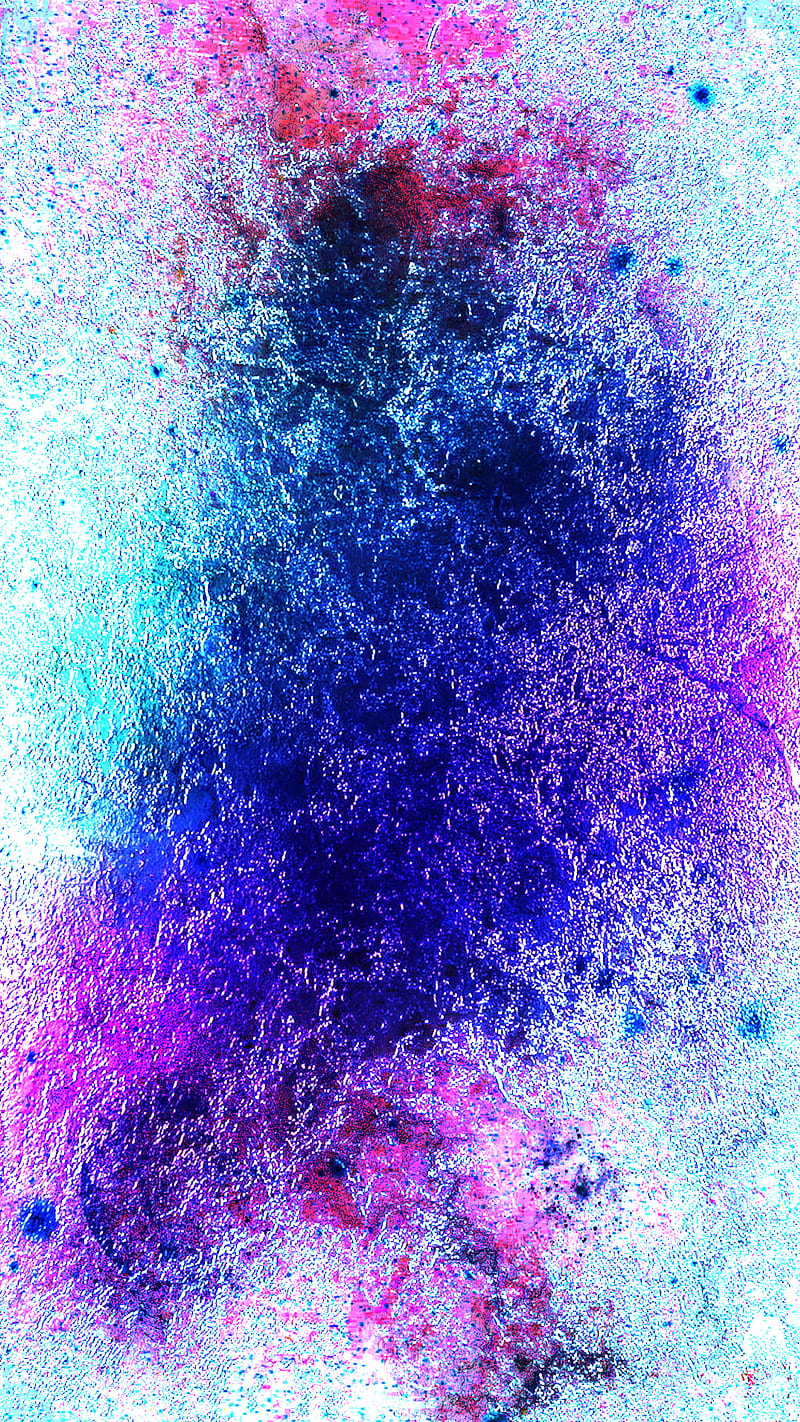 Cold Abstract, blue, marble, pink, purple, spray paint, HD phone wallpaper