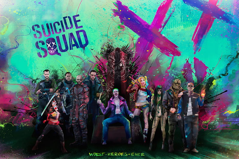 The Suicide Squad Art, HD wallpaper