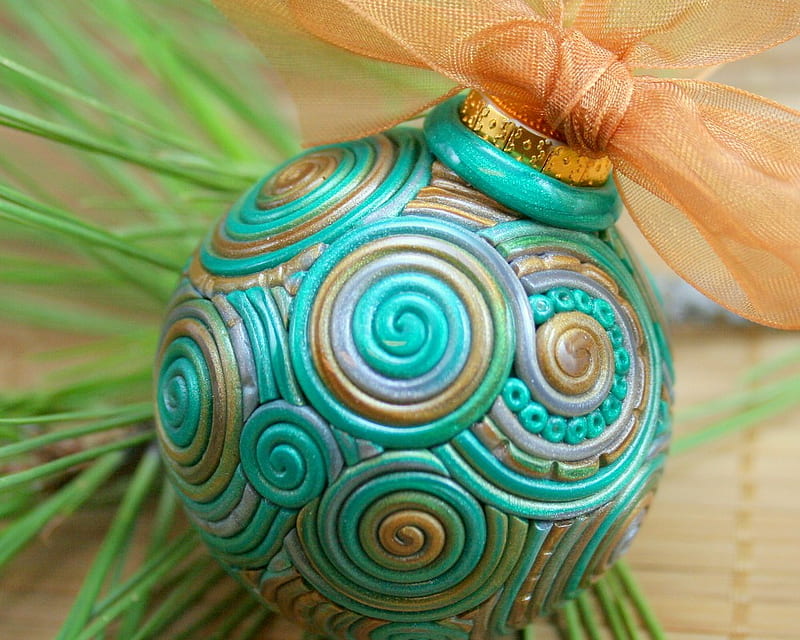 One Christmas in style ~~, wonderful, turquoise, hope, ball, green, love, siempre, light, gorgeous, warm, soft orange, christmas, golden, decoration, believe, entertainment, precious, fashion, faith, style, HD wallpaper