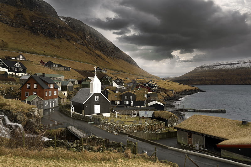 Churches, Church, Faroe Islands, HD wallpaper