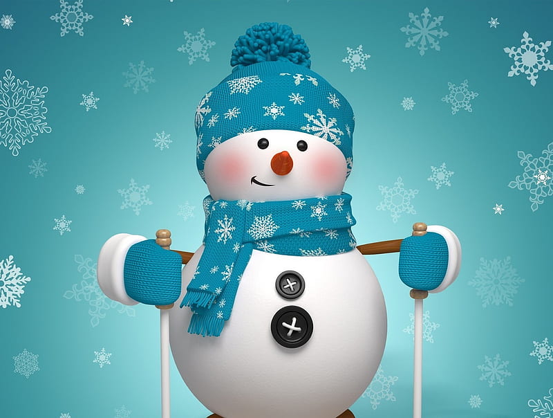 2K free download | Snowman, merry christmas, snow, winter, xmas, HD