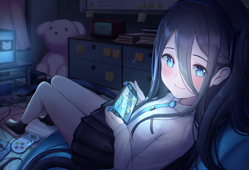Video Game, Blue Archive, Alice (Blue Archive), Aqua Eyes, Girl, HD wallpaper