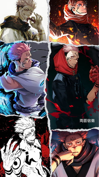 Sukuna Jujutsu Kaisen Anime Wallpaper iPhone Phone 4K #6330e