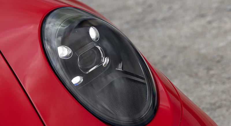 2022 Porsche 911 GT3 (Color: Guards Red) - Headlight, car, HD wallpaper |  Peakpx