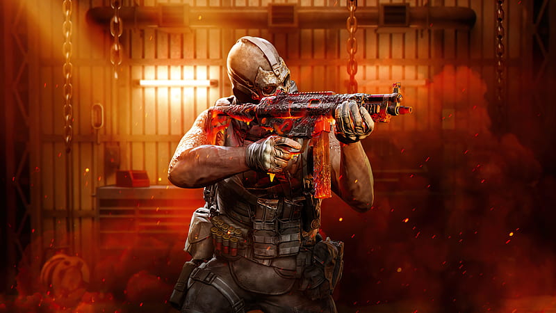 Mace Metal Phantom Call Of Duty Mobile, HD wallpaper