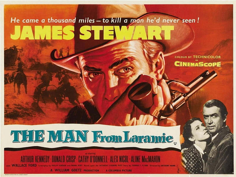 Classic Movies - The Man From Laramie (1955), Classic Movies, Wallace Ford, James Stewart, Jack Elam, The Man From Laramie, Arthur Kennedy, HD wallpaper