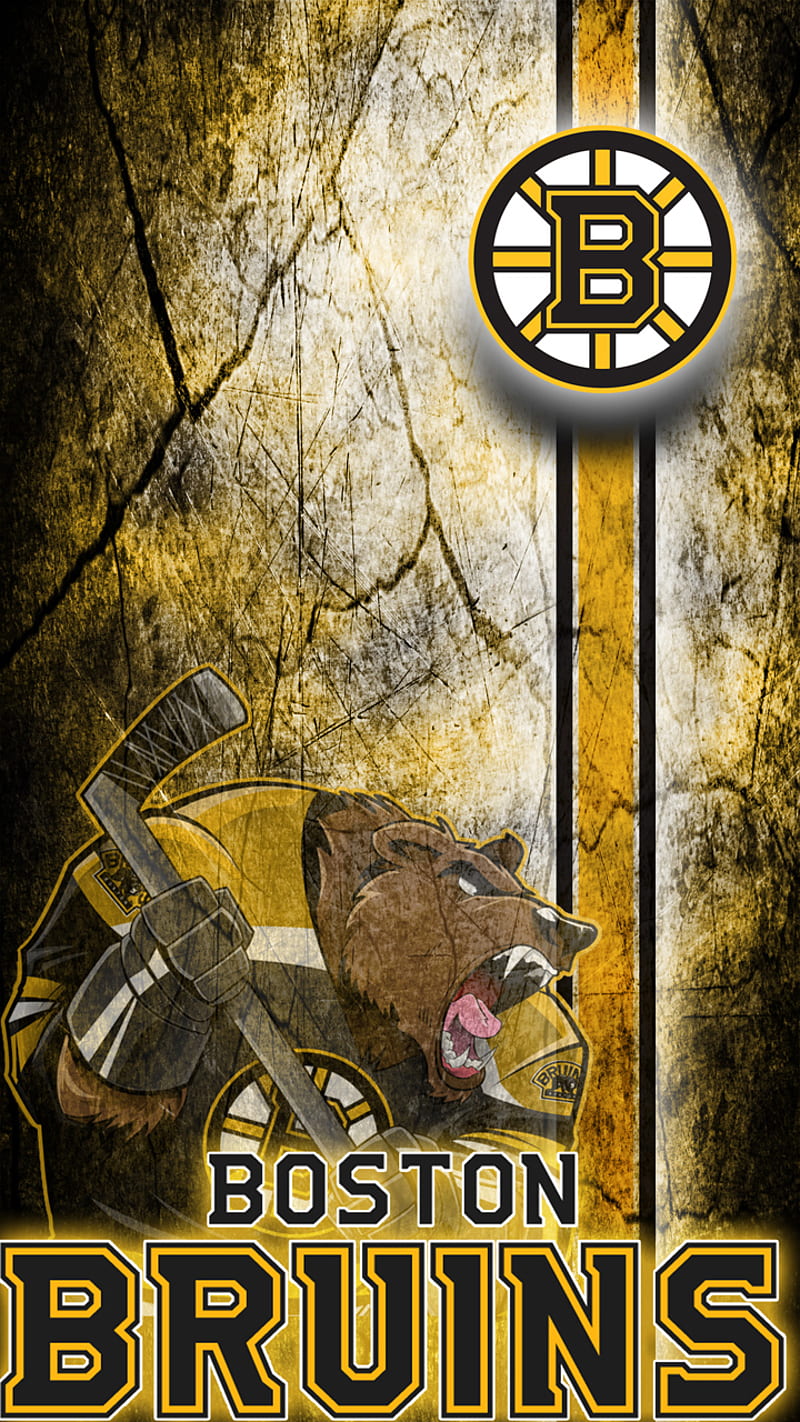 Bruins galaxy, hockey, nhl, HD phone wallpaper