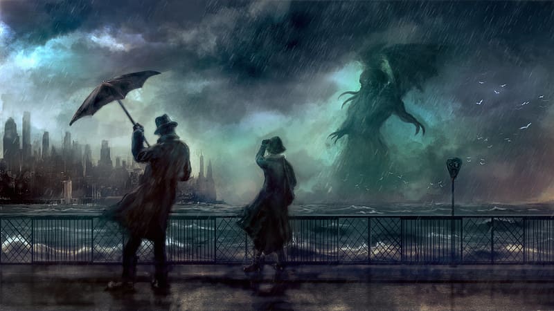 Fantasy, Cthulhu, H P Lovecraft, HD wallpaper