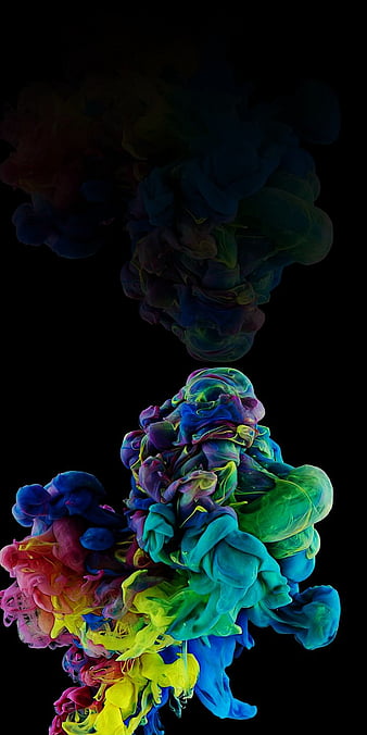 Psychedelic Smoke, tripping, trippy, cool, badass, rainbow, HD phone wallpaper