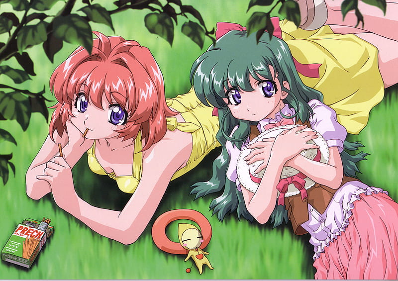 miyafuji miina onegai twins onodera karen, miyafuji-miina-onegai-twins-onodera-karen, HD wallpaper