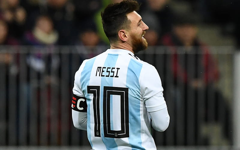 Lionel Messi, soccer, football stars, Argentinean National Team, footballers, Messi, match, Leo Messi, HD wallpaper