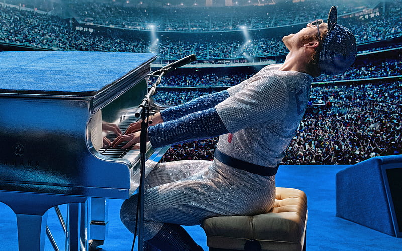 Rocketman Elton John, poster, 2019 movie, Taron Egerton, HD wallpaper