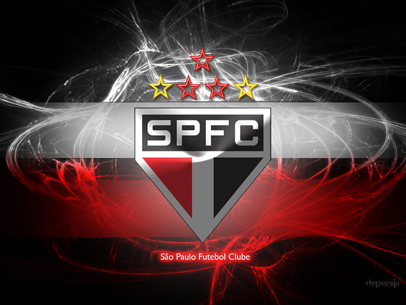Sao Paulo FC, brazil, clube, futebol, logo, sao paulo, spfc, HD wallpaper
