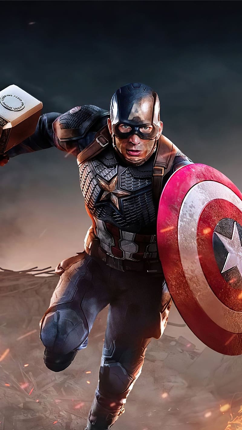 Running Captain America 3d, captain america 3d, running captain america ...